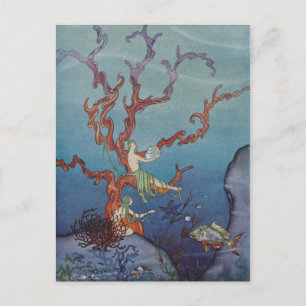 Carte Postale Proserpina et Nymphes de la mer