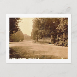 Carte Postale Prospect Park Entrée, Brooklyn, New York Vintage