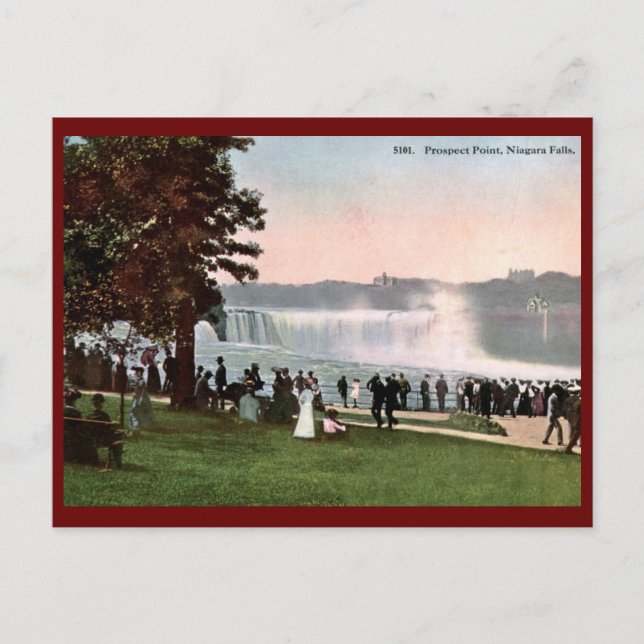 Carte Postale Prospect Point, Niagara Falls 1909 Vintage (Devant)
