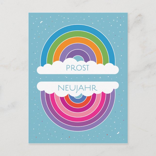Carte Postale Prost Neujahr (Devant)