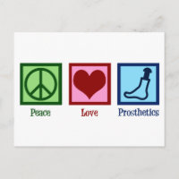 Prosthétiste Paix Amour Prosthétique