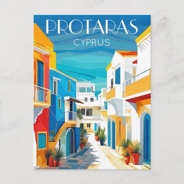 Carte Postale Protaras chypre - Chypre orientale (Devant)