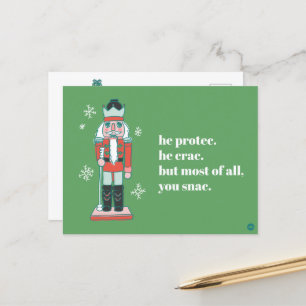 Carte postale "Protec" Nutcracker Holiday