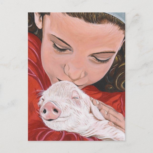 Carte Postale Protecteur animal (Devant)