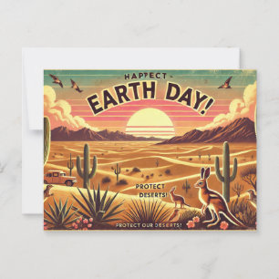 Carte Postale Protéger nos déserts