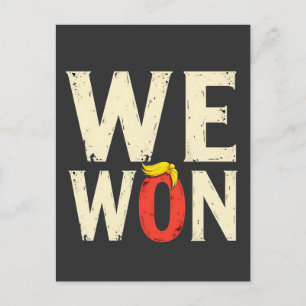 Carte Postale Proud Maga Trump remporte le discours de la Journé