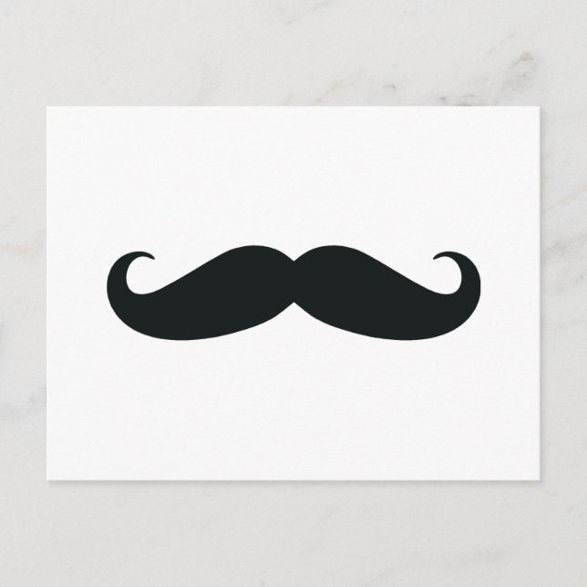 Carte Postale Proud of my Stache....Mustache (Devant)