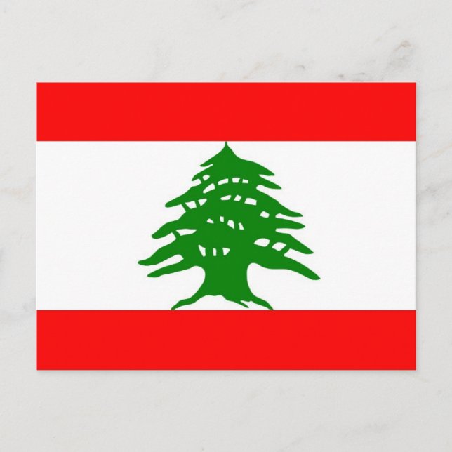 Carte Postale Proudly Lebanese - Proud To Be Lebanese - Lebanon (Devant)