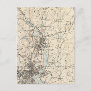 Carte Postale Providence, Massachusetts