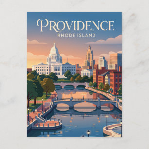 Carte Postale Providence, Rhode Island