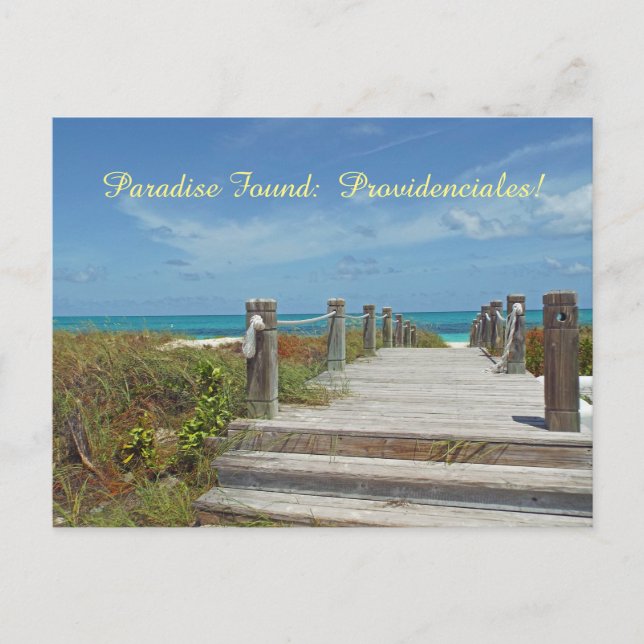 carte postale/Providenciales/Turks and Caicos/Para (Devant)