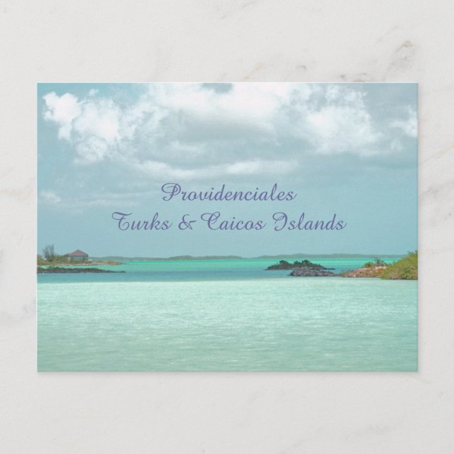 CARTE POSTALE PROVIDENCIALES / TURKS&CAICOS ISLANDS POSTCARD (Devant)