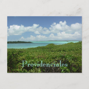 carte postale, "PROVIDENCIALES/TURQUES & ÎLES CAÏC