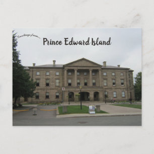 Carte Postale Province House Île-du-Prince-Édouard Canada