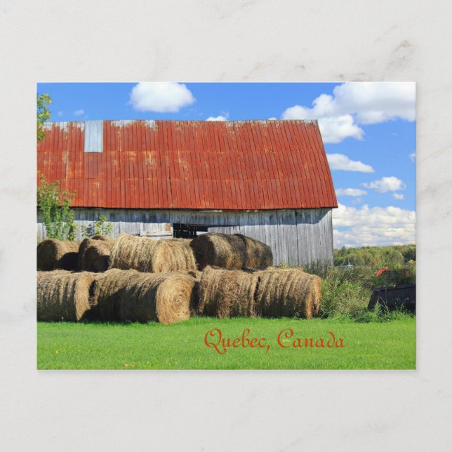Carte Postale Province pittoresque de Québec, Canada (Devant)