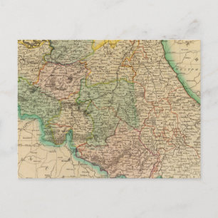 Carte Postale provinces de Belgique
