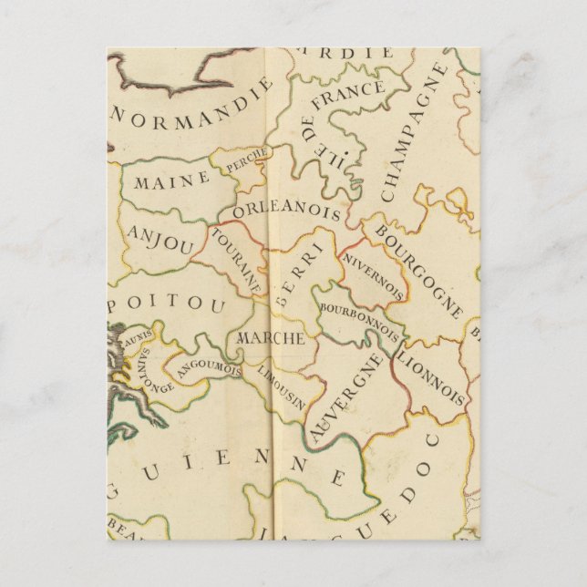 Carte Postale Provinces, France (Devant)