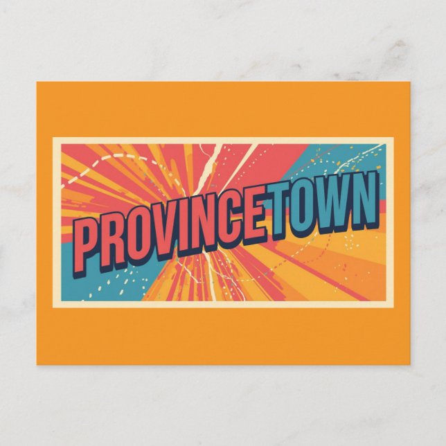 Carte Postale Provincetown, Massachusetts  (Devant)