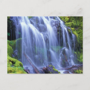 Carte Postale Proxy Falls dans les montagnes centrales de la cha