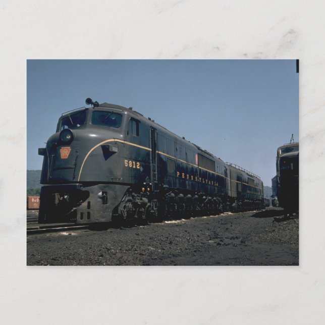 Carte Postale PRR Baldwin "Requin" (Devant)