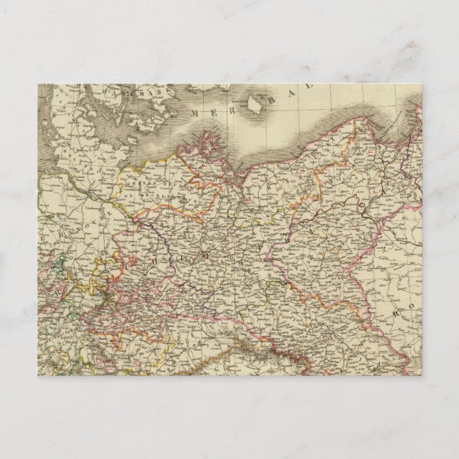 Carte Postale Prusse, Allemagne, Pologne (Devant)