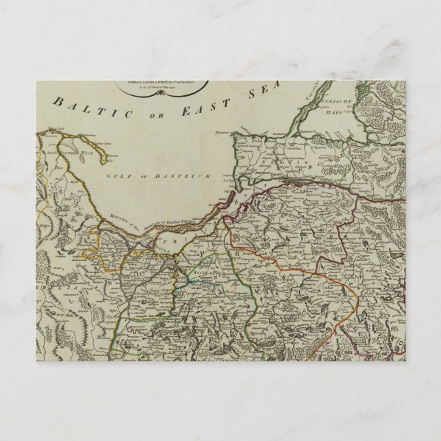 Carte Postale Prusse, Dantzick (Devant)