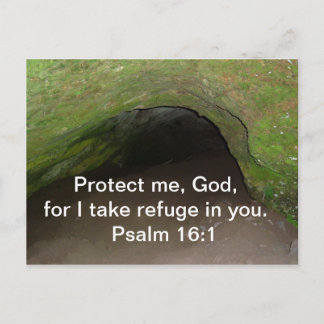 CARTE POSTALE PSALM 16:1