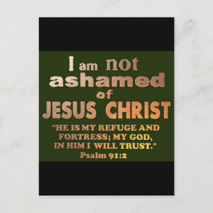 Carte Postale Psaume 91:2