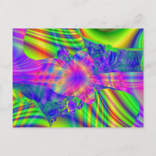 Carte Postale Psycadelic