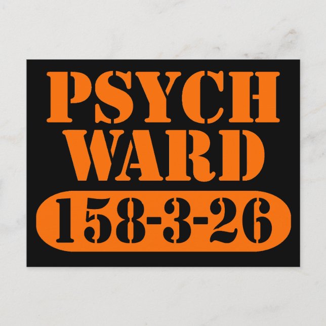 Carte Postale Psych Ward (Devant)