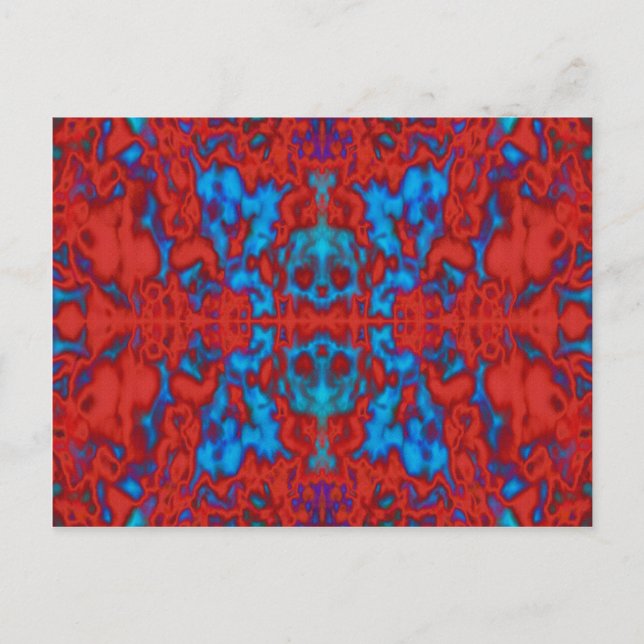 Carte Postale Psychédélic kaleidoscope (Devant)