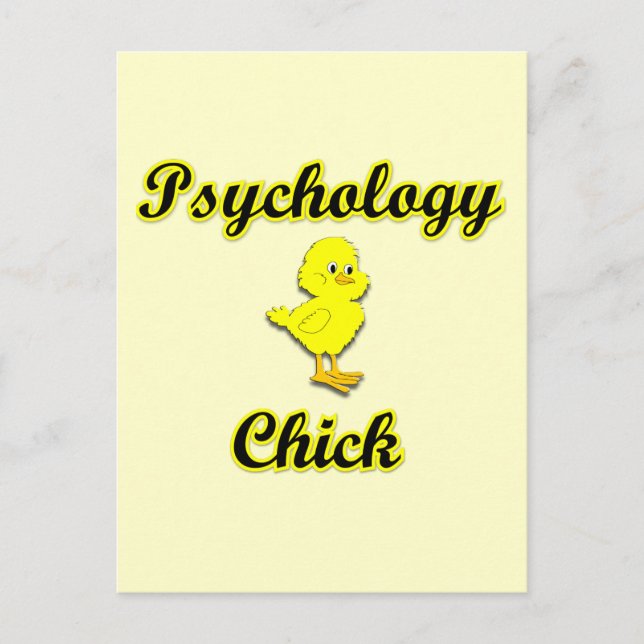 Carte Postale Psychologie Chick (Devant)