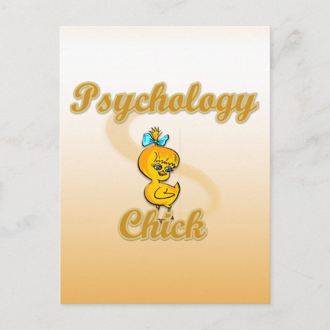 Carte Postale Psychologie Chick (Devant)