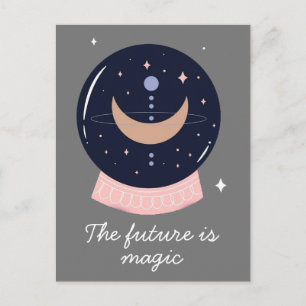 Carte Postale Psychologie du ballon cristal