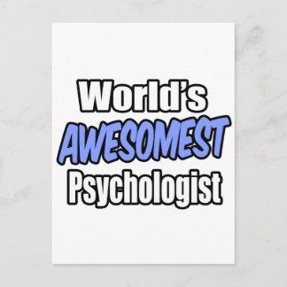Carte Postale Psychologue le plus somptueux du monde
