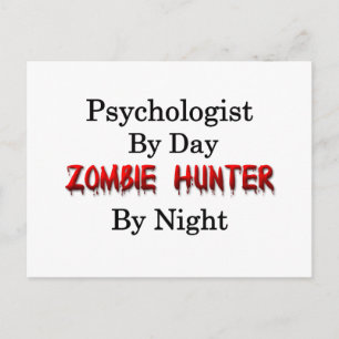 Carte Postale Psychologue/Zombie Hunter