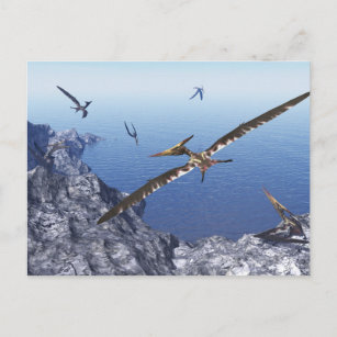 Carte Postale Pteranodon - rendu 3D