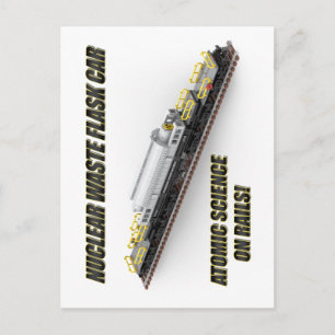 Carte Postale PTW Chariot à flacon nucléaire moderne d'Europe de