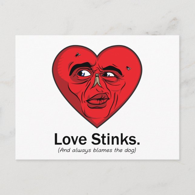 Carte Postale Puanteurs d'amour (Devant)