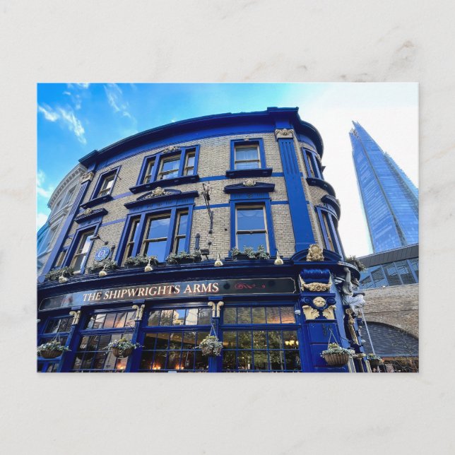 Carte Postale Pub Et Shard De Londres (Devant)