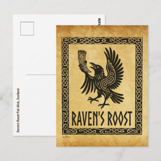 Carte Postale Pub Raven's Roost Wick Écosse