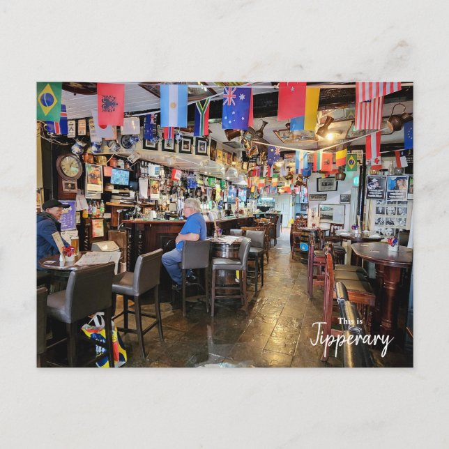 Carte Postale Pub Tipperary quintessence - Irlande (Devant)