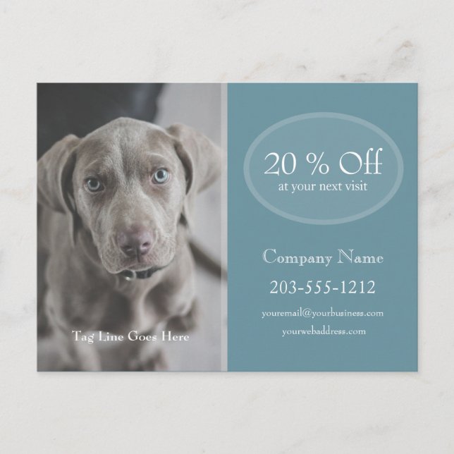 Carte postale publicitaire professionnelle - HAMby (Devant)