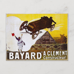 Carte Postale Publicité ancienne Clément-Bayard