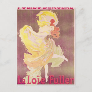 Carte Postale Publicité d'affiche Loie Fuller