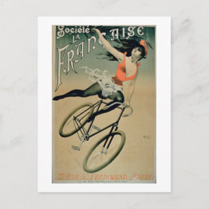 Carte Postale Publicité d'affiche "Societe La Francaise", Paris 