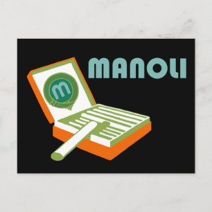 Carte Postale Publicité de cigarettes rétro Plakatstil