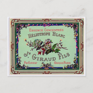 Carte Postale Publicité de parfum français