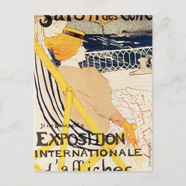 Carte Postale Publicité par affichage de Henri De (Devant)