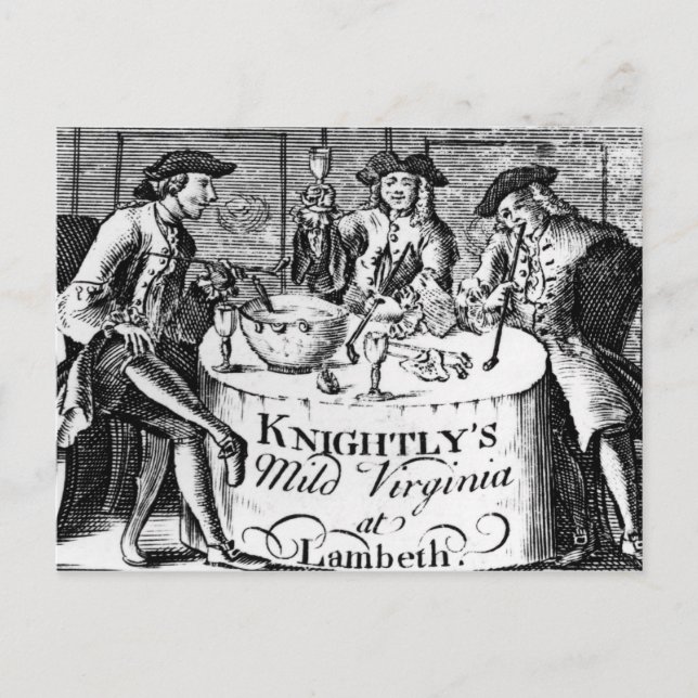 Carte Postale Publicité pour 'Knitly's Mild Virginia (Devant)